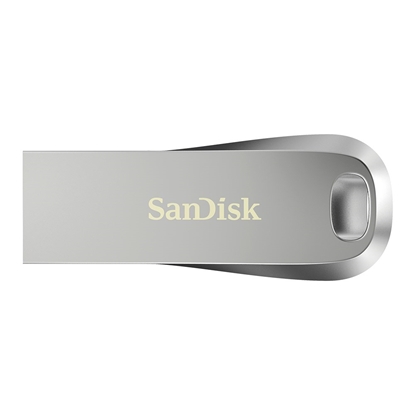 Attēls no SanDisk Ultra Luxe USB flash drive 128 GB USB Type-A 3.2 Gen 1 (3.1 Gen 1) Silver