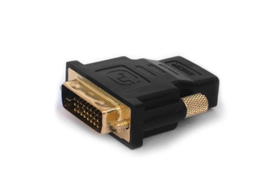 Picture of Savio CL-21 cable gender changer DVI HDMI Black