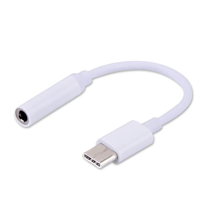 Picture of SAVIO USB Type 3.1 C (M) – Jack 3.5mm (F) Audio adapter White AK-35
