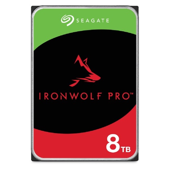 Picture of Seagate IronWolf Pro ST8000NT001 internal hard drive 3.5" 8 TB Serial ATA III