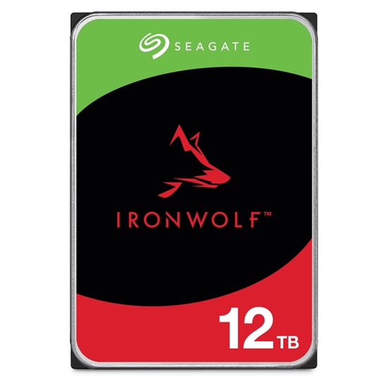 Picture of Seagate IronWolf internal hard drive 12 TB 256 MB 3.5" Serial ATA III (ST12000VN0008)