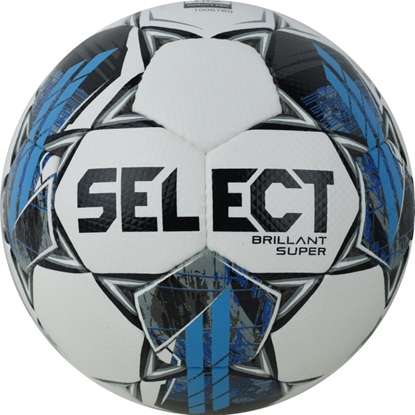 Attēls no Select Brillant Super Futbola bumba BRILLANT SUPER WHT-BLK