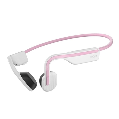 Attēls no SHOKZ OpenMove Headphones Wired & Wireless Ear-hook Calls/Music USB Type-C Bluetooth Pink
