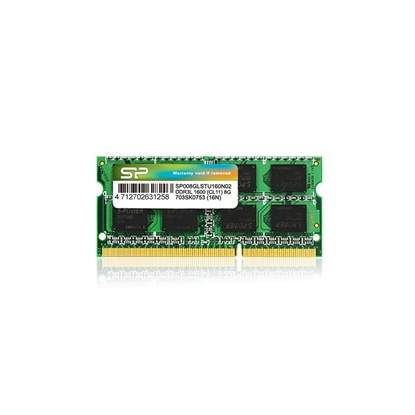 Attēls no Silicon Power 8GB DDR3L SO-DIMM memory module 1 x 8 GB 1600 MHz