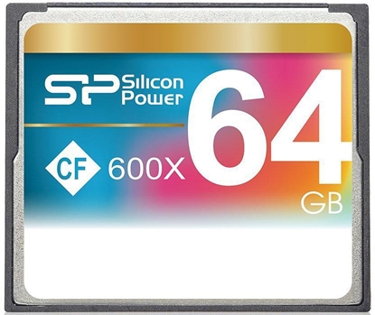 Attēls no Silicon Power memory card CF 64GB 600x