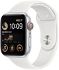 Изображение Apple Watch SE 2 GPS + Cellular 44mm Sport Band, silver/white (MNQ23EL/A)