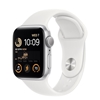 Picture of Apple Watch SE 2 GPS + Cellular 44mm Sport Band, silver/white (MNQ23EL/A)