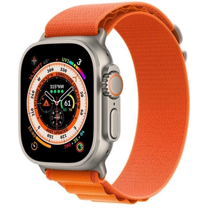 Attēls no Apple Watch Ultra GPS + Cellular 49mm Alpine Loop S, orange (MNHH3EL/A)