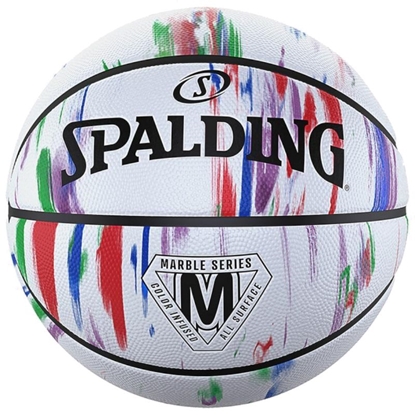 Attēls no Spalding Marble Ball 84397Z Basketbola bumba