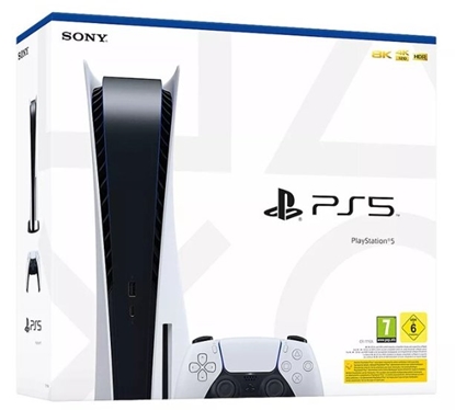 Attēls no Sony PlayStation 5 825 GB Wi-Fi Black, White