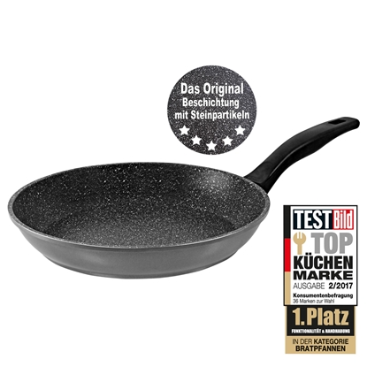 Attēls no Stoneline | 6843 | Pan | Frying | Diameter 26 cm | Suitable for induction hob | Fixed handle | Anthracite