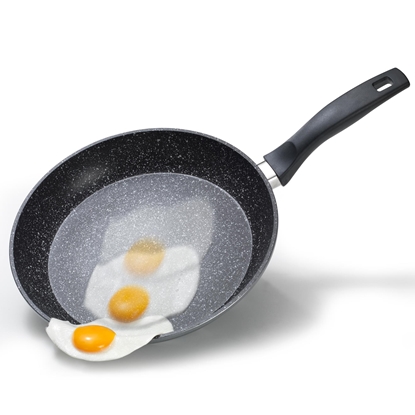 Attēls no Stoneline | 10640 | Pan Set of 2 | Frying | Diameter 20/26 cm | Suitable for induction hob | Fixed handle | Anthracite