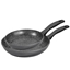Attēls no Stoneline | 6937 | Pan Set of 2 | Frying | Diameter 24/28 cm | Suitable for induction hob | Fixed handle | Anthracite