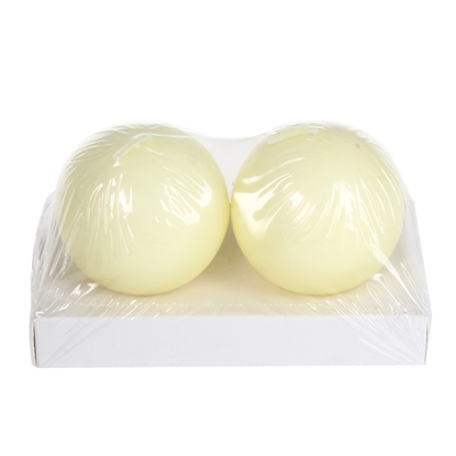 Picture of Svece bumba Polar dzeltena d6cm 11h 2gab.