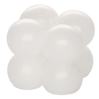 Picture of Svece kubs Polar 2x2 balta 6.8cm 15h