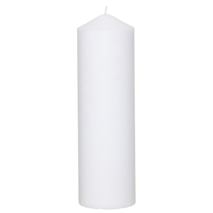 Attēls no Svece stabs Pillar candle 100 % stearin 7x22cm