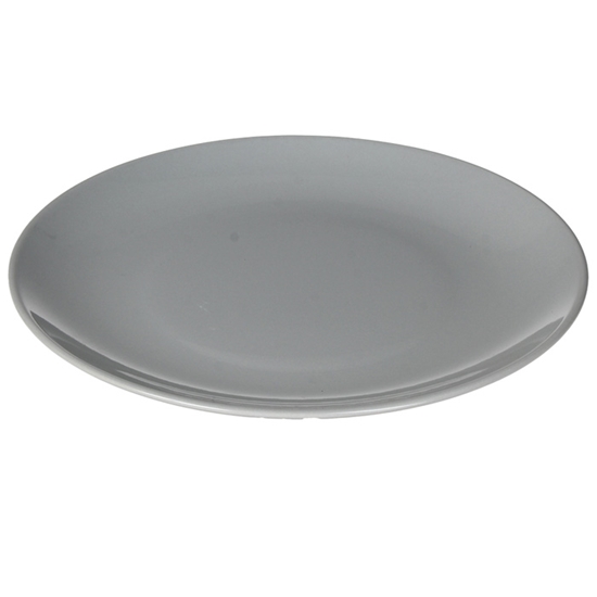 Изображение Šķīvis Alfa pelēks 27cm