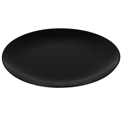 Изображение Šķīvis Alfa pusdienu, melns 27cm