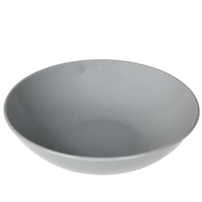 Изображение Šķīvis Alfa zupas, pelēks 21cm