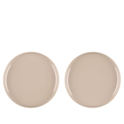 Picture of Šķīvis Maku Simple 21cm bēšs 2gab.