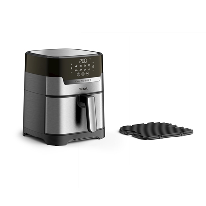 Attēls no Tefal Easy Fry & Grill EY505D15 fryer Single 4.2 L Stand-alone 1550 W Hot air fryer Stainless steel