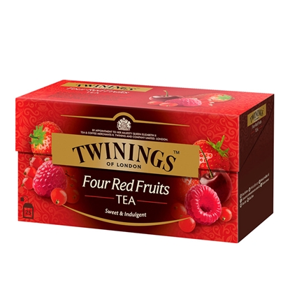 Picture of Tēja melnā Twinings 4 RED FRUIT 25gab.