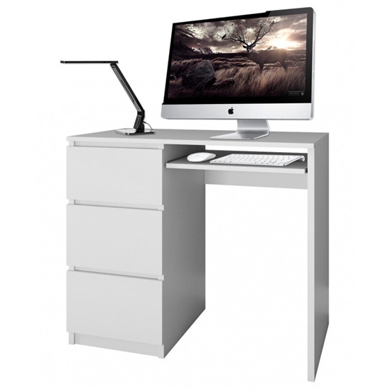Picture of Topeshop LIMA LEWE BIEL MAT computer desk White
