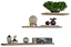 Picture of Topeshop TOBI 3P SONOMA shelve Floating shelf Wall mounted Particle board Oak, Wood