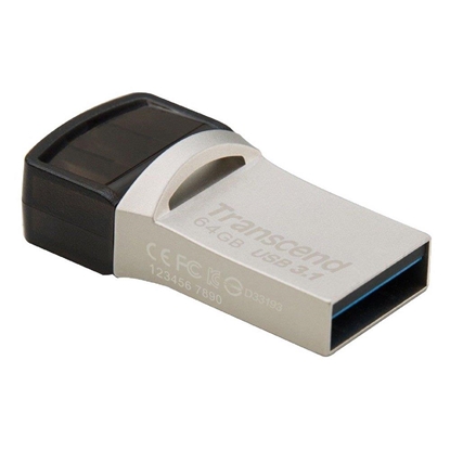 Attēls no Transcend JetFlash 890S     64GB OTG USB Typ-C + USB 3.1