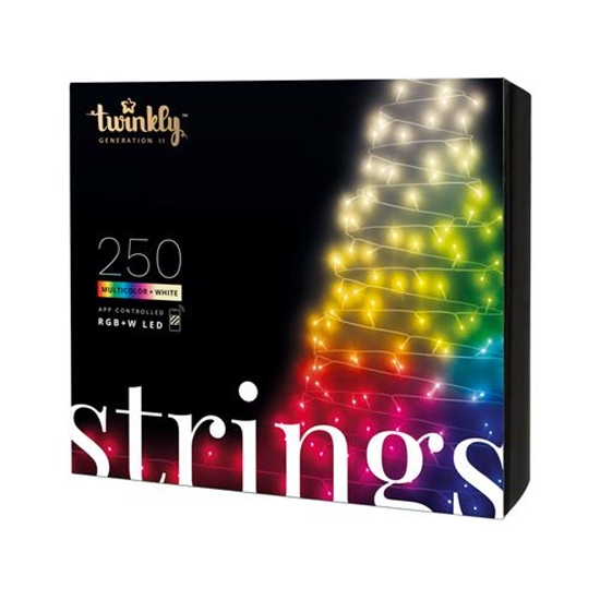Изображение Inteligentne lampki choinkowe Strings 250 LED RGB+W Łańcuch