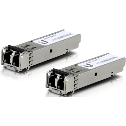 Picture of UBIQUITI 1G MULTI-MODE OPTICAL MODULE. SFP TRANSCEIVER THAT SUPPORTS 1G CONNECTIONS UP TO 550 M USING MULTI-MODE FIBER WITH A DUPLEX LC UPC CONNECTOR (20-PACK)