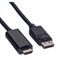 Изображение VALUE DisplayPort Cable, DP - UHDTV, M/M, black, 7.5 m