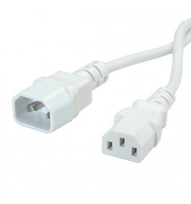 Изображение VALUE Monitor Power Cable, white 1.8 m