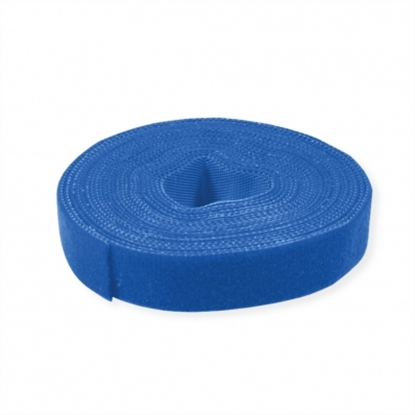Изображение VALUE Strap Cable Tie Roll, Width 10mm, blue, 25 m