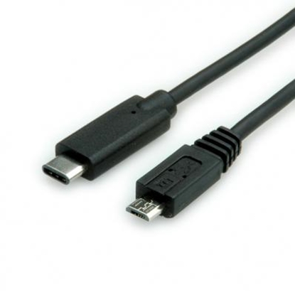 Attēls no VALUE USB 2.0 Cable, C - Micro B, M/M 1m
