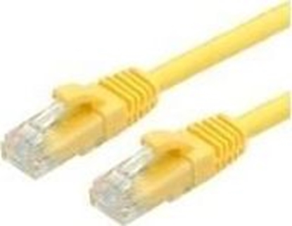 Изображение VALUE UTP Cable Cat.6, halogen-free, yellow, 1m