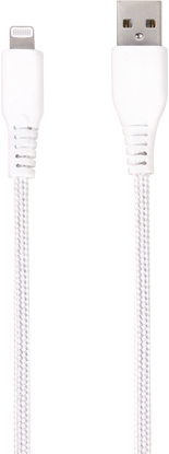 Изображение Vivanco cable USB - Lightning 1.5m, white (61687)