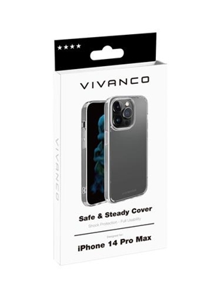 Attēls no Vivanco case Safe&Steady Anti Shock Apple iPhone 14 Pro Max (63503)