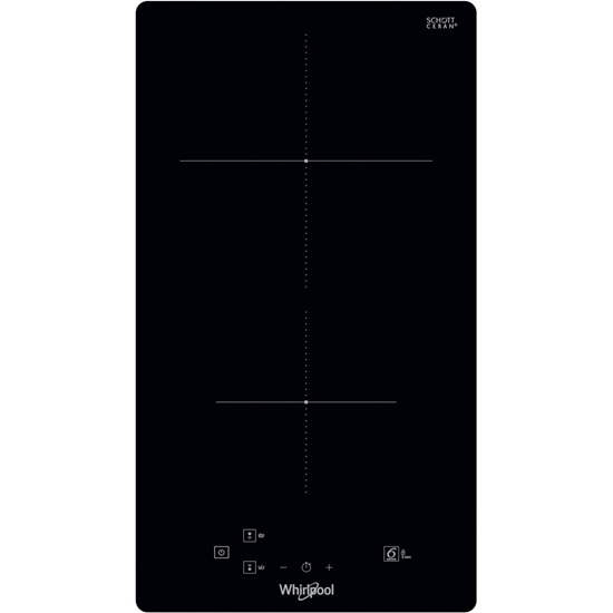 Picture of Whirlpool WS Q0530 NE hob Black Built-in 28 cm Zone induction hob 2 zone(s)