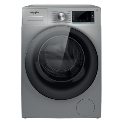 Attēls no Whirlpool W6 W945SB EE washing machine Front-load 9 kg 1400 RPM Silver