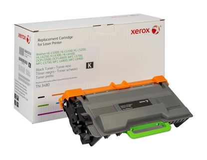 Изображение Everyday Remanufactured Black Toner by Xerox replaces Brother TN3480, High Capacity