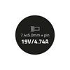 Изображение Zasilacz do HP Compaq 90W | 19V | 4.74A | 7.4*5.0+pin
