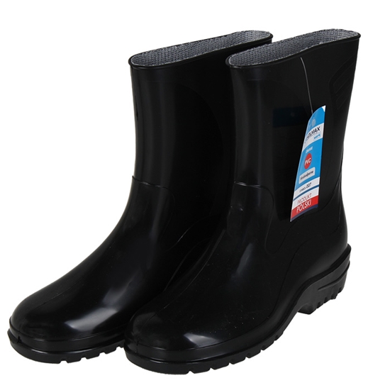 Picture of Zābaki sieviešu PVC melni izm:41