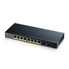Picture of Zyxel GS1900-10HP Managed L2 Gigabit Ethernet (10/100/1000) Power over Ethernet (PoE) Black