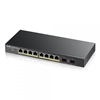 Изображение Zyxel GS1900-8HP v3 PoE Managed L2 Gigabit Ethernet (10/100/1000) Power over Ethernet (PoE) Black