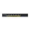 Picture of Zyxel GS1900-8HP v3 PoE Managed L2 Gigabit Ethernet (10/100/1000) Power over Ethernet (PoE) Black