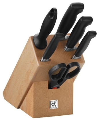 Picture of ZWILLING Four Star block set of knives 35066-000-0