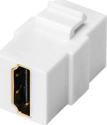 Изображение Adapter AV Alantec HDMI - HDMI biały (MKA-HDMI-B)
