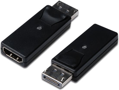 Изображение Adapter AV Digitus DisplayPort - HDMI czarny (AK-340602-000-S)