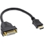 Изображение Adapter AV InLine HDMI - DVI-I czarny (17670I)